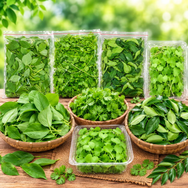 Fresh LETACHIGURU wellness greens
